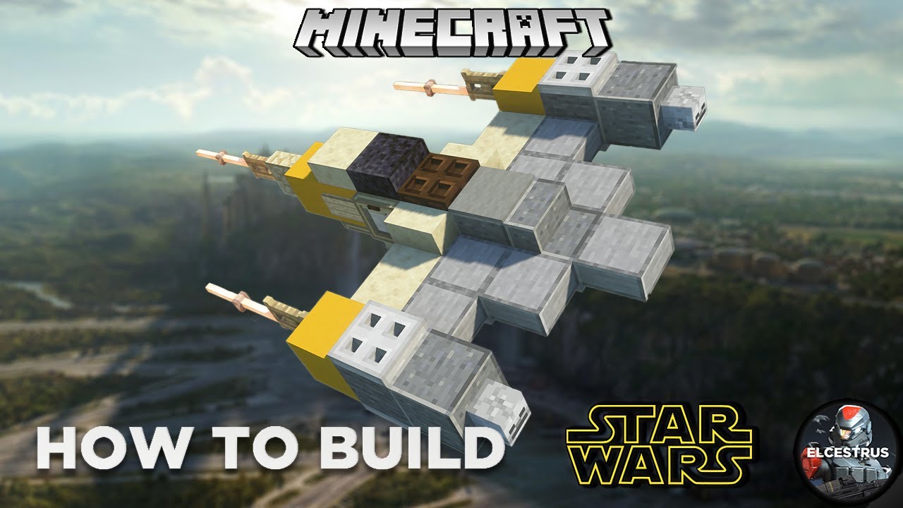 Naboo N-1 Starfighter | Minecraft Star Wars tutorial