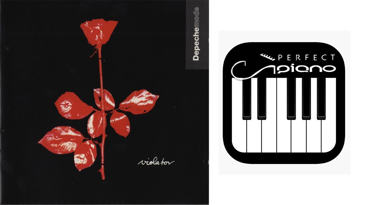 Depeche Mode - Enjoy The Silence (Midi Version) played on Perfect Piano app using Syntheziser plugin