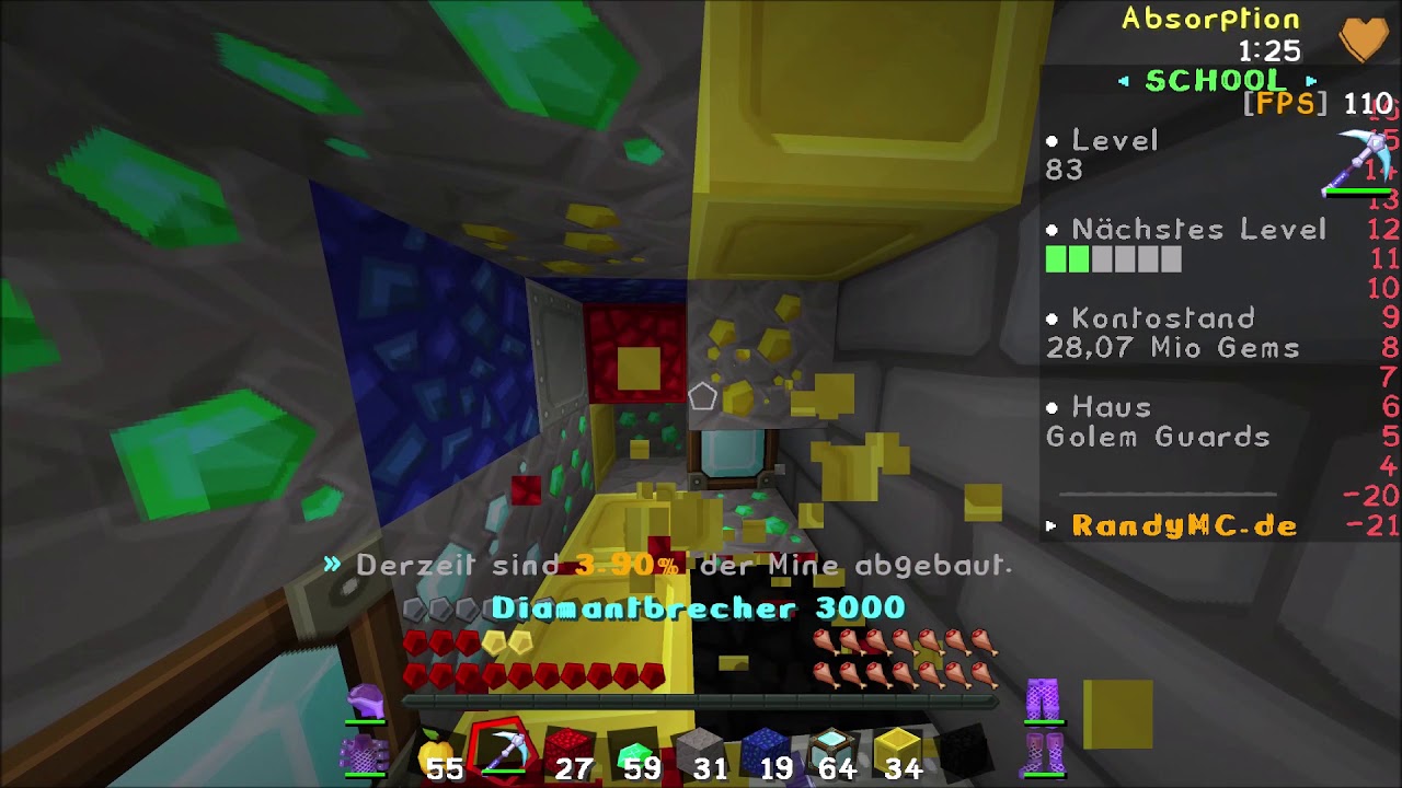 Mine 28: 8Mio in nur 5 MINUTEN!Minecraft School#001/TobiasZucki