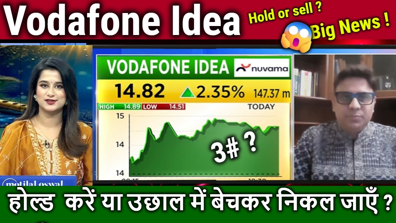 Vodafone Idea share latest news,buy or Sell ?Future Analysis,Vi share news,idea target 2030
