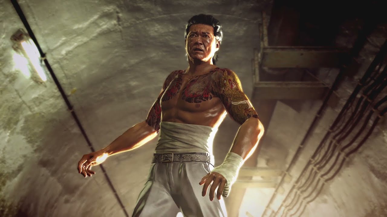 Yakuza 0 - Kuze sewer fight but he has a lot of hp and i have op moveset mod