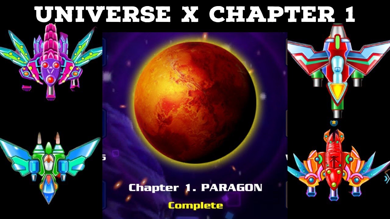 Universe X Mode Chapter 1 | Galaxy Attack Shooting Game