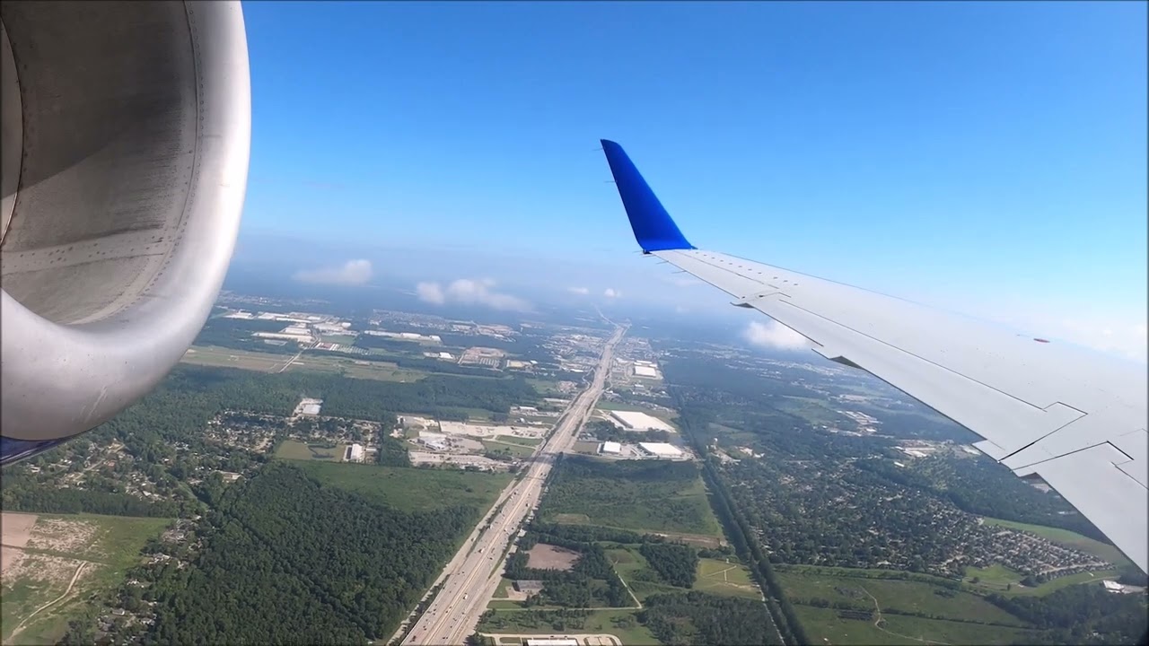 {4K} [FULL FLIGHT] Houston (IAH) - Gulfport (GPT) — CommuteAir dba. United Express — Embraer ERJ-145