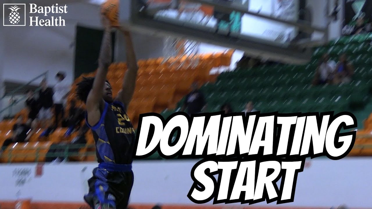 Martin County Dominates! 68&ndash;40 Win Over Defending State Champs Blanche Ely | #Basketball