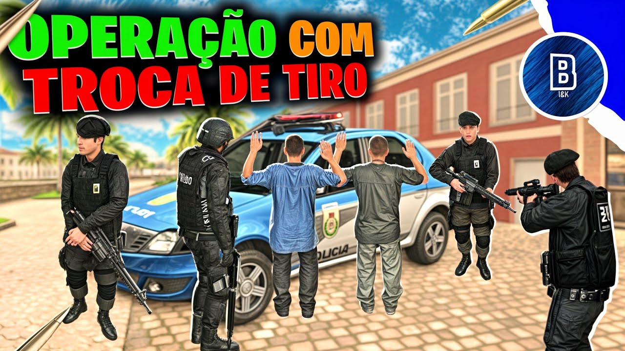 Rio Rise | VIDA POLICIAL NO RIO RISE COM MUITA TROCA DE TIRO