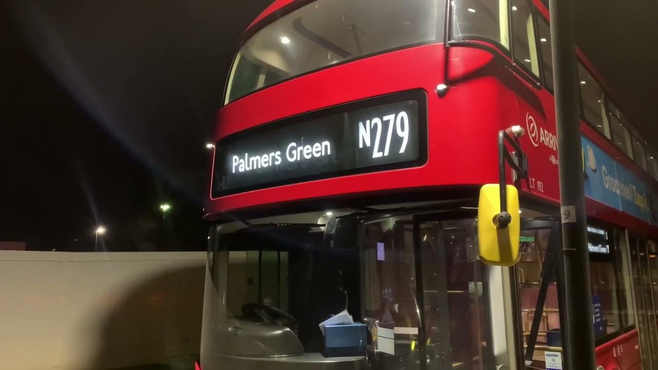 N279 curtailment to Warren Street Destination Blind Change via New Routemaster