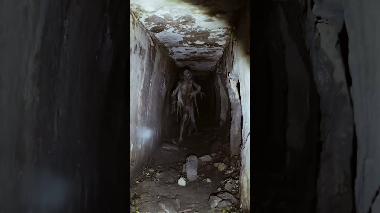 Monster In The Cave #cavemonster #monster #creepy