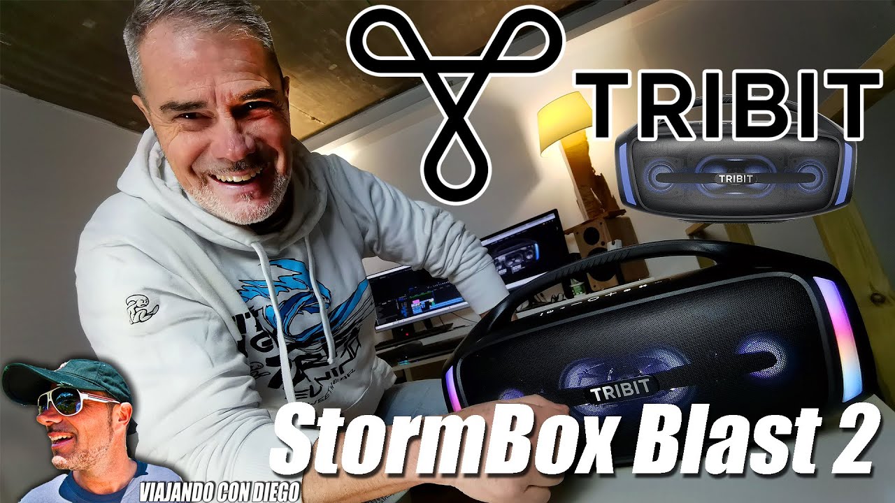 TRIBIT StormBox Blast 2 - Review - VIAJANDO CON DIEGO