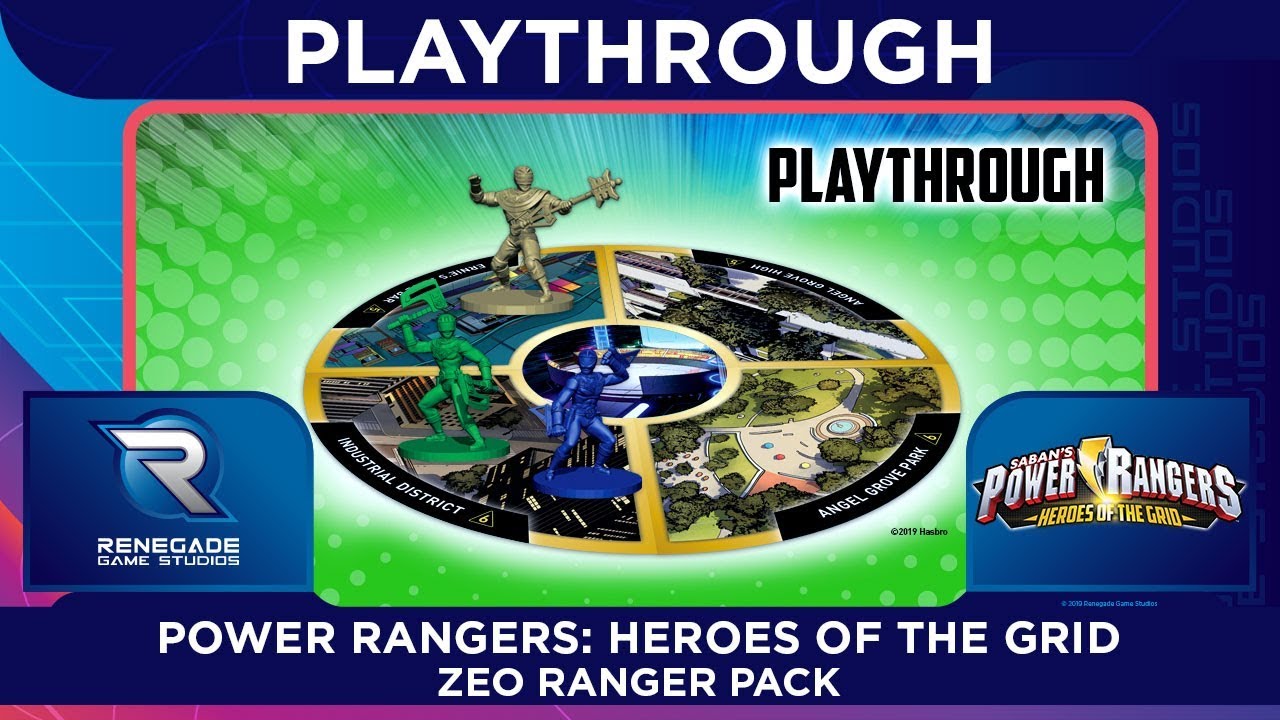 Power Rangers: Heroes Of The Grid Phase 2 Playthrough (ft. Zeo Gold, Zeo Blue & Zeo Green Rangers)