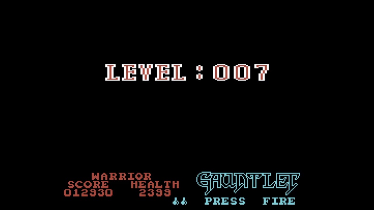 C64 Longplay: Gauntlet (3rd)