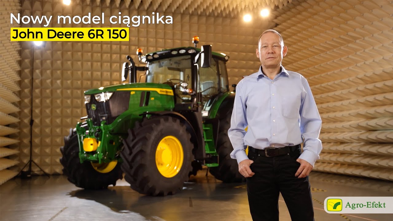 Nowy model ciągnika John Deere 6R 150 | AGRO-EFEKT