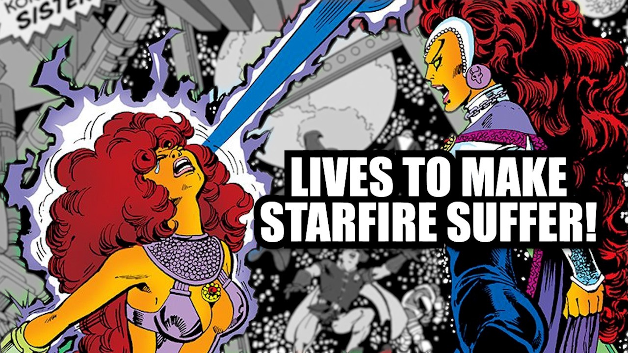 Blackfire's One Joy in Life is Torturing Starfire