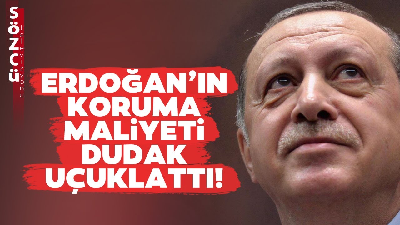 'İtibardan Tasarruf Olmaz' Demişti! Erdoğan'ın Koruma Maliyeti Dudak Uçuklattı