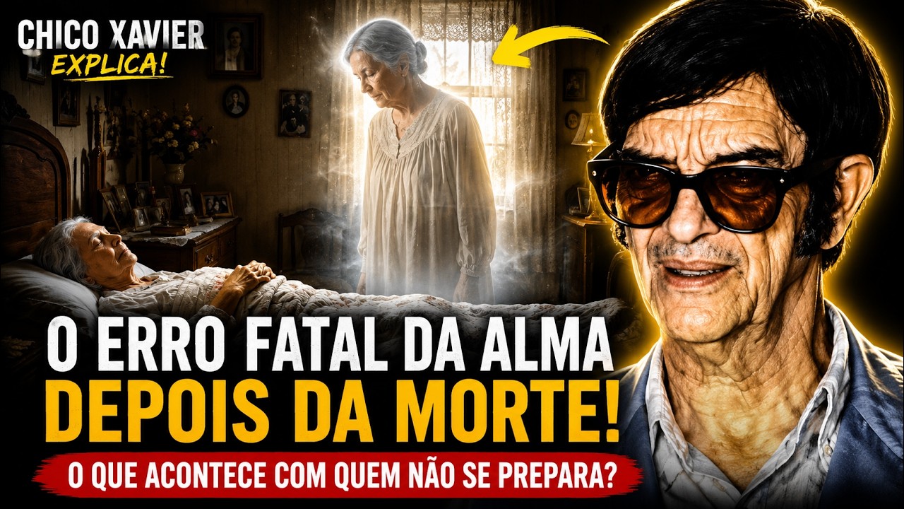 Você Pode Ficar Preso Após Morrer  Chico Xavier Explica o Erro Fatal