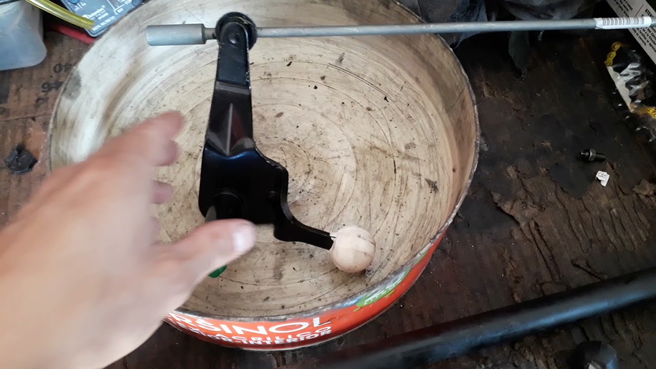reparacion de palanca de cambio de peugeot 206