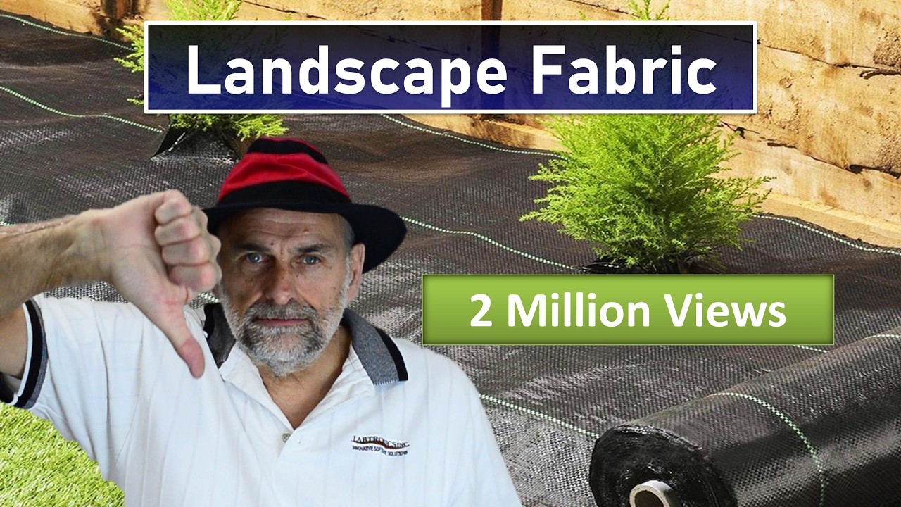Don't Use Landscape Fabric or Weed Barrier