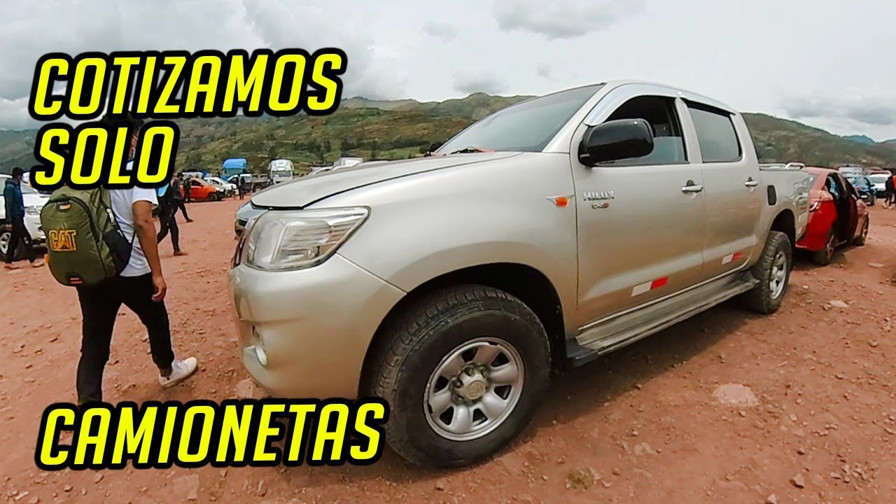 Cotizamos CAMIONETAS en Cusco Tipon