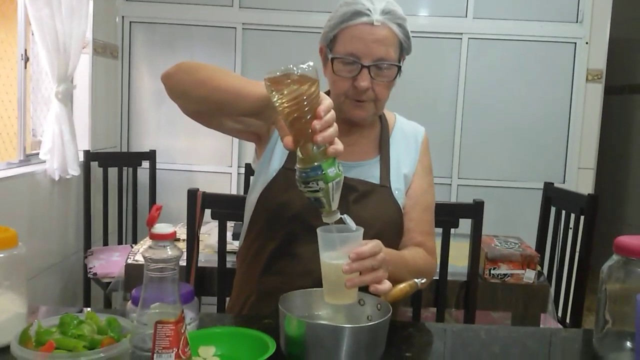 #2 como fazer uma conserva de pimenta doce verde