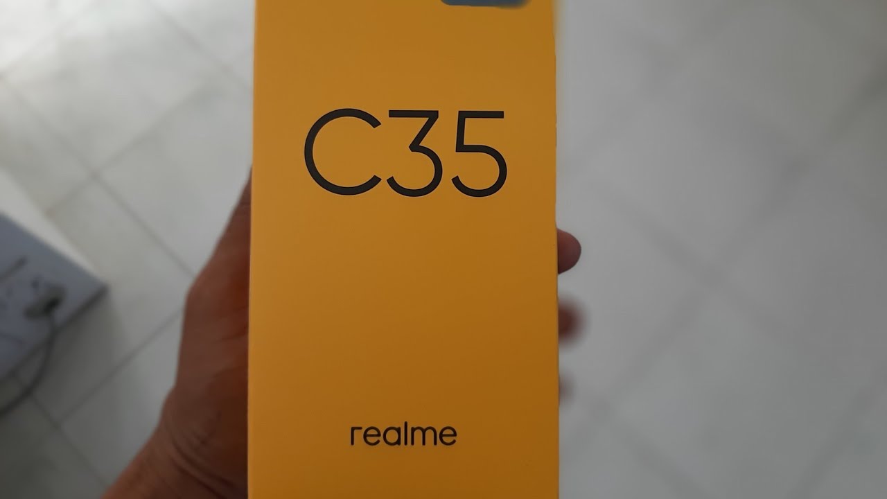 Realme C35 First Look