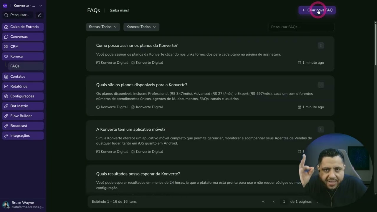 Konverte Digital Soluções de Automação e Atendimento Inteligente
