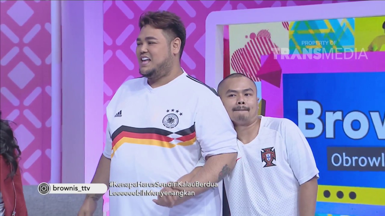 BROWNIS - Reka Adegan Kocaak !! Duo Amour Dengan Rizky-Ridho Saling Berpasangan (4/5/18) Part 3