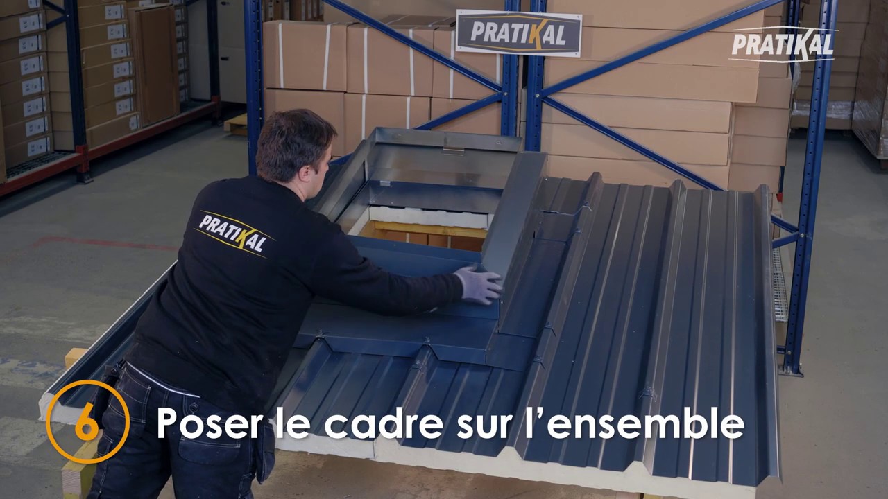 Costière Pratikal pour Bac Acier isolé - Tutoriel Montage