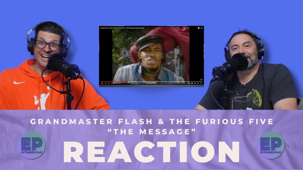 Reaction: Grandmaster Flash & The Furious Five Music Video - #reaction #hiphop  #musicpodcast