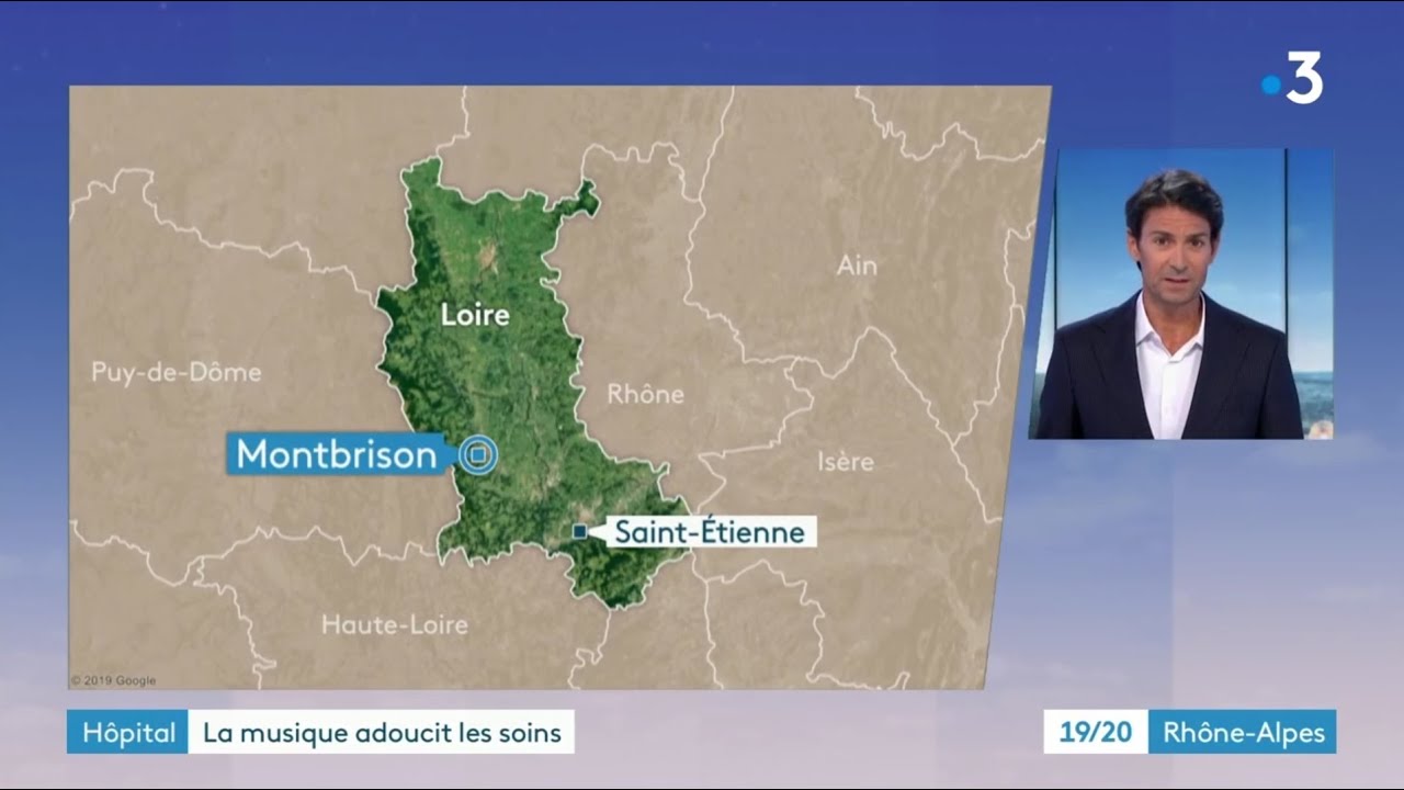 L'&eacute;t&eacute; en musique du SYLF. Centre Hospitalier du Forez - reportage France 3
