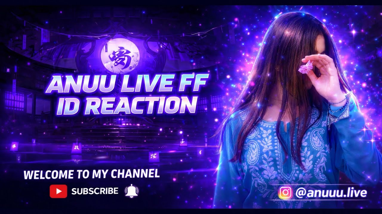 🔴LIVE  I'D REACTION || REDEEM CODE GIVEAWAY 💗|| #FREEFIRE