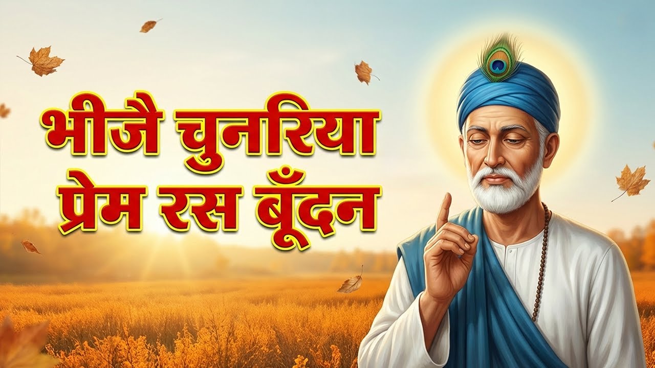 भीजै चुनरिया, प्रेम रस बूँदन | Kabir Bhajan | Kabir Ke Dohe | कबीर भजन | Kabir