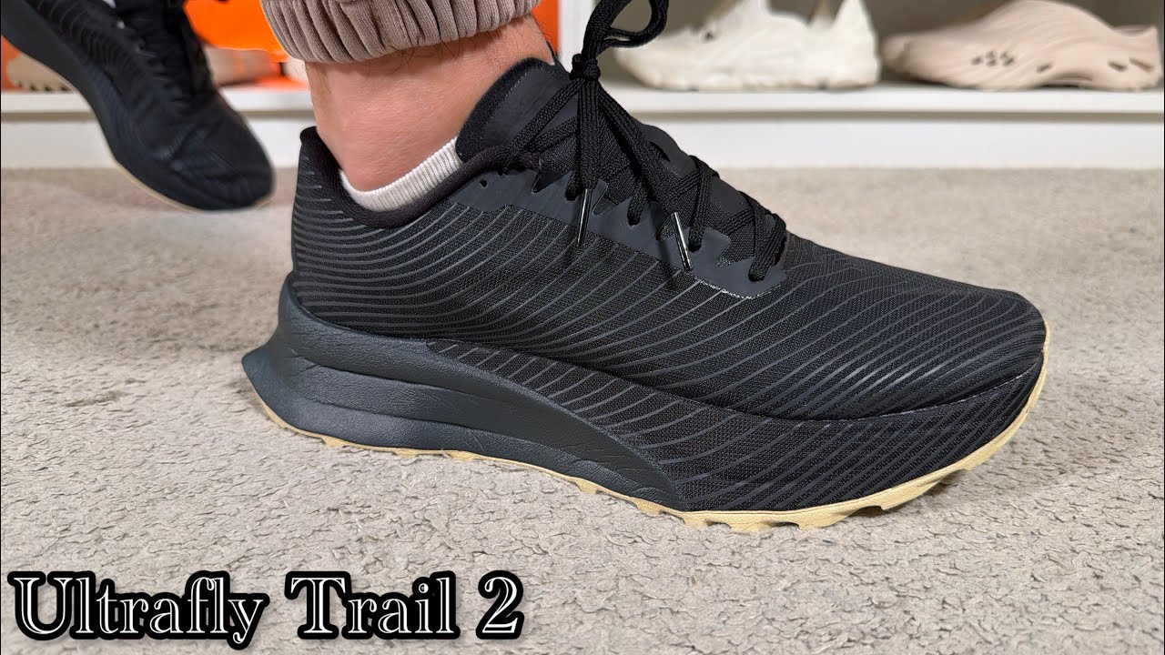 Обзор и демонстрация кроссовок Nike ACG Ultrafly Trail 2 на ногах.