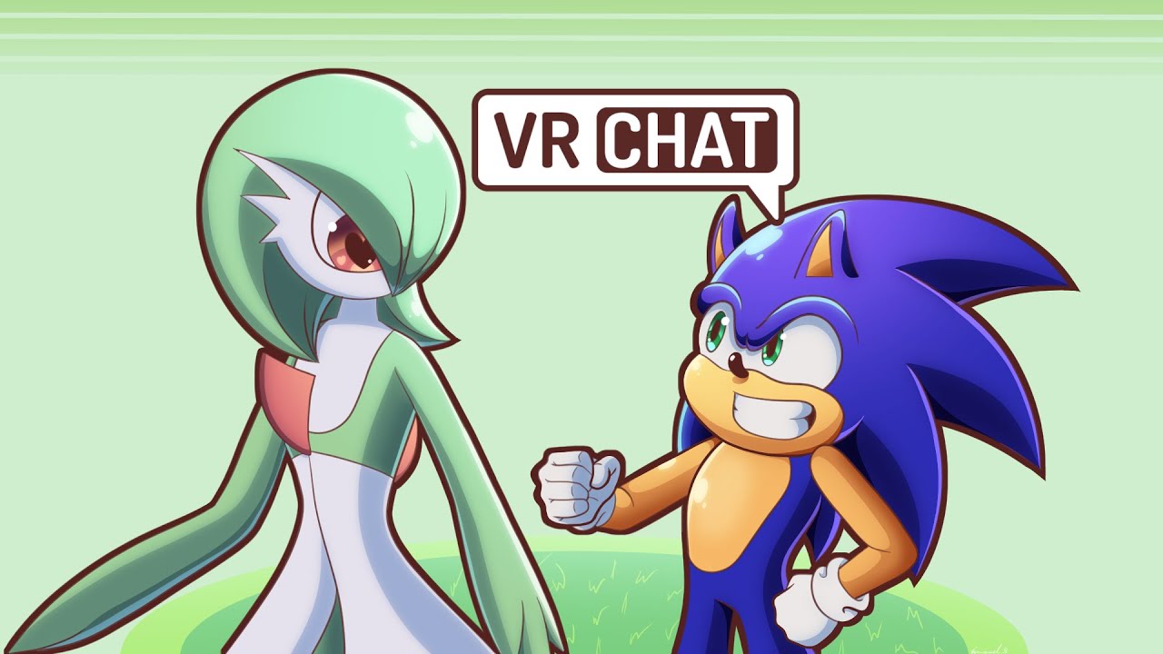 SONIC FINDS GARDEVOIR IN VR CHAT!