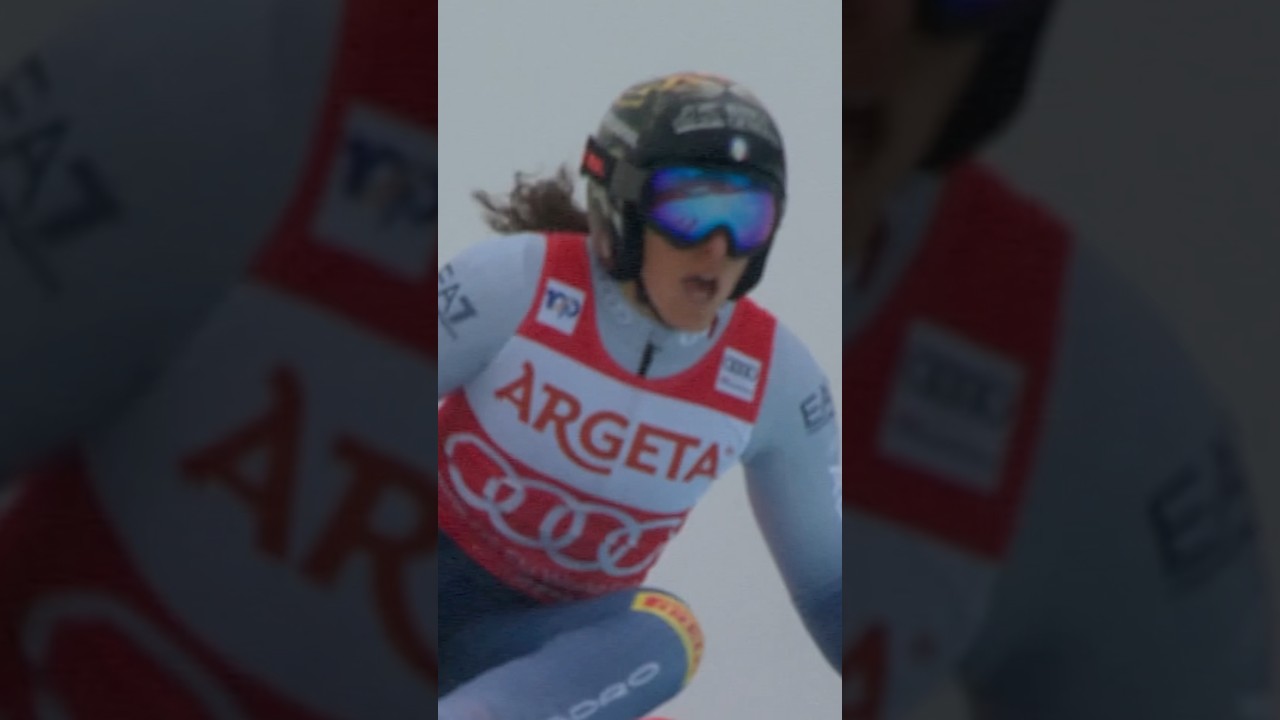 CHE SPETTACOLO! 💚🤍❤️  #ItaliaTeam #FedericaBrignone #AlpineSkiing #SportInvernali