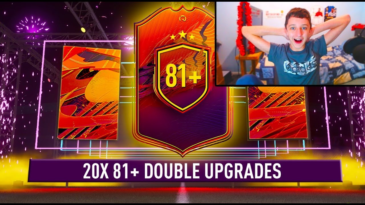 What do you get from 20x 81+ double upgrade packs... | FIFA 21 HEADLINERS TEAM 2