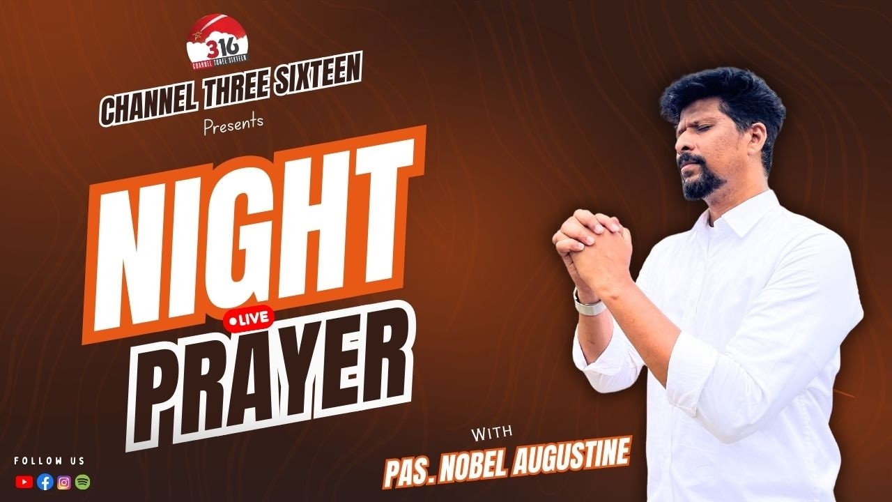 🔴🅻🅸🆅🅴 NIGHT PRAYER | Pas Nobel Augustine | 06 feb  2026 Channel 316 #nightprayer #fridaynightprayer