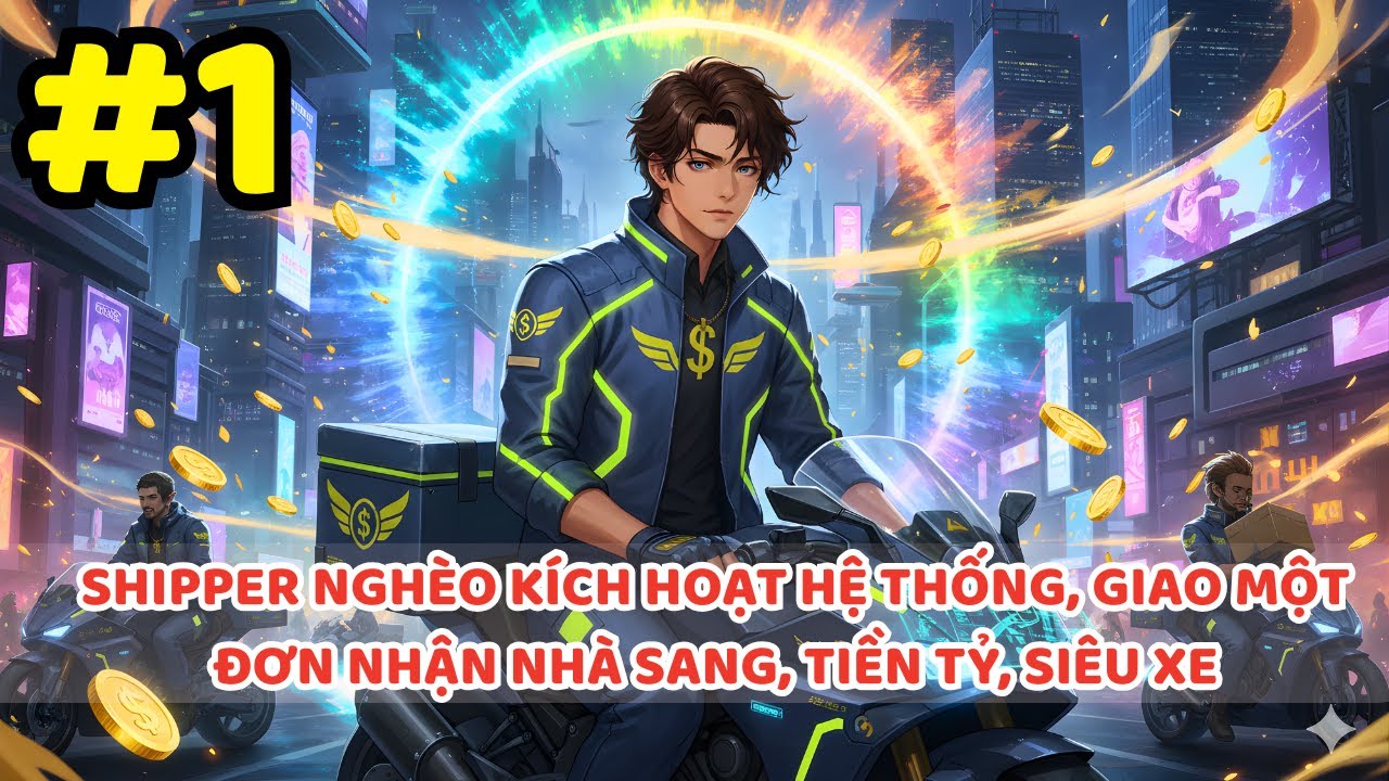 SHIPPER NGHÈO KÍCH HOẠT HỆ THỐNG, GIAO MỘT ĐƠN NHẬN NHÀ SANG, TIỀN TỶ, SIÊU XE | P1