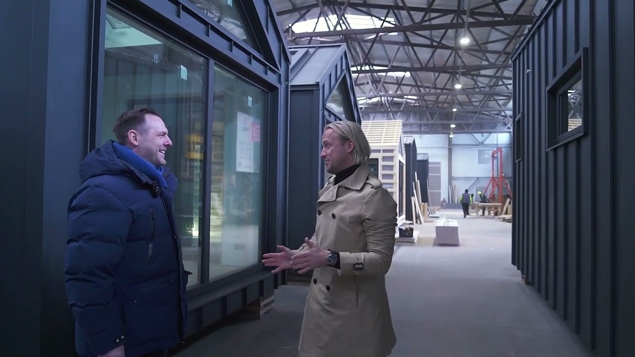 ES VARU PATS sižets par moduļu mājām