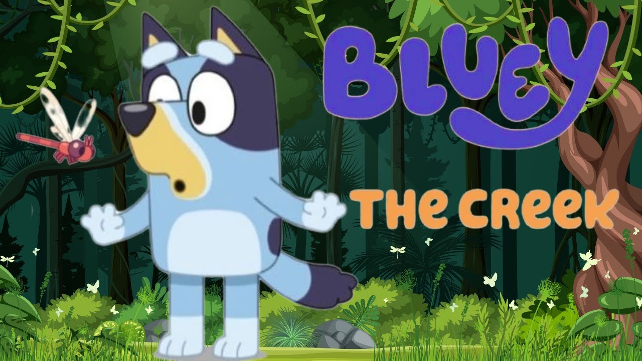 🐶💙Bluey. The Creek. Kids book Read Aloud.