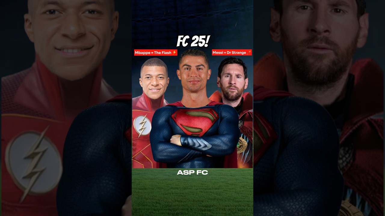 What if every footballer was a  SUPERHERO? FC 25