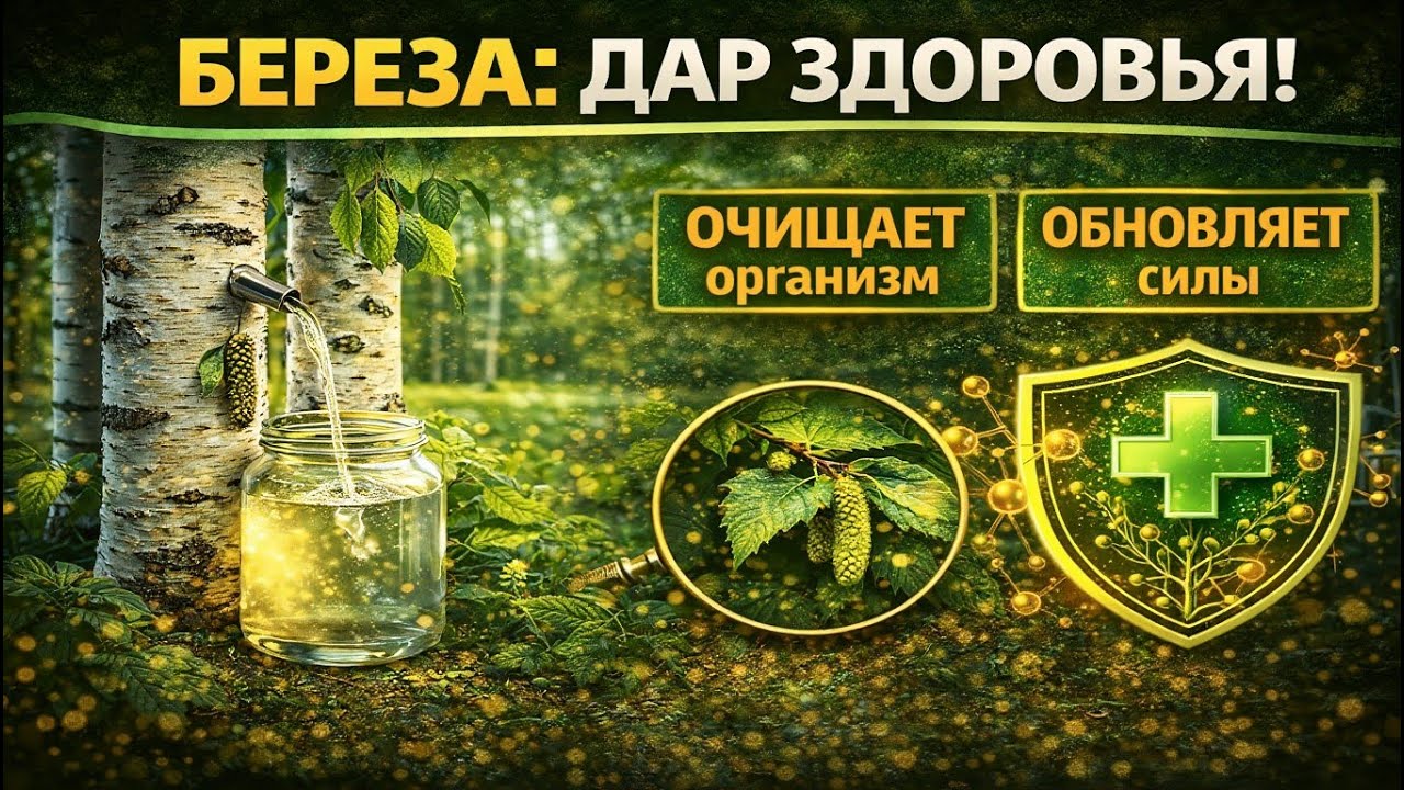 Берёза: белое дерево здоровья. Сок, листья, почки и баня без мифов