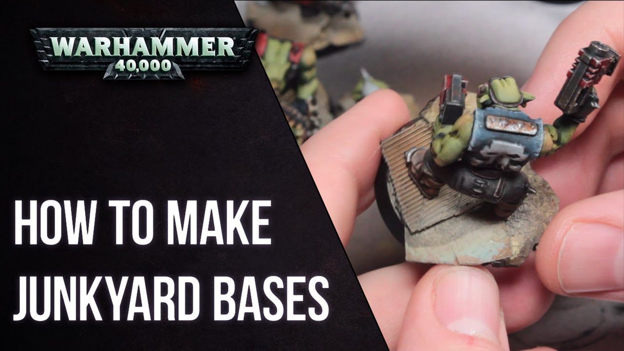 How to make and Paint Junkyard Bases