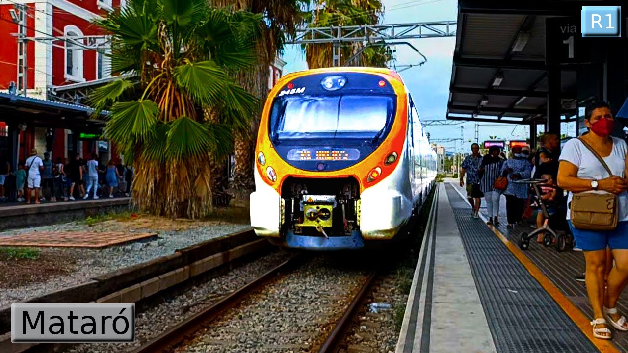 Mataró R1 : Rodalies Барселона ( Renfe Civia - 447 )