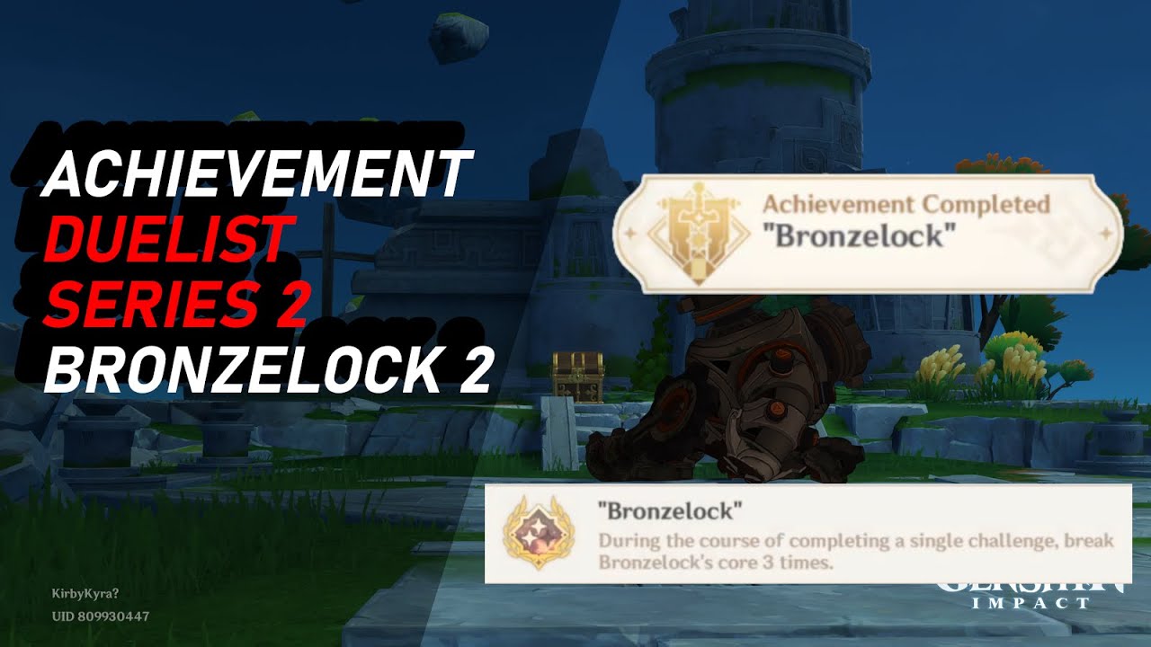 [ GENSHIN IMPACT ] ДОСТИЖЕНИЕ BRONZELOCK 2