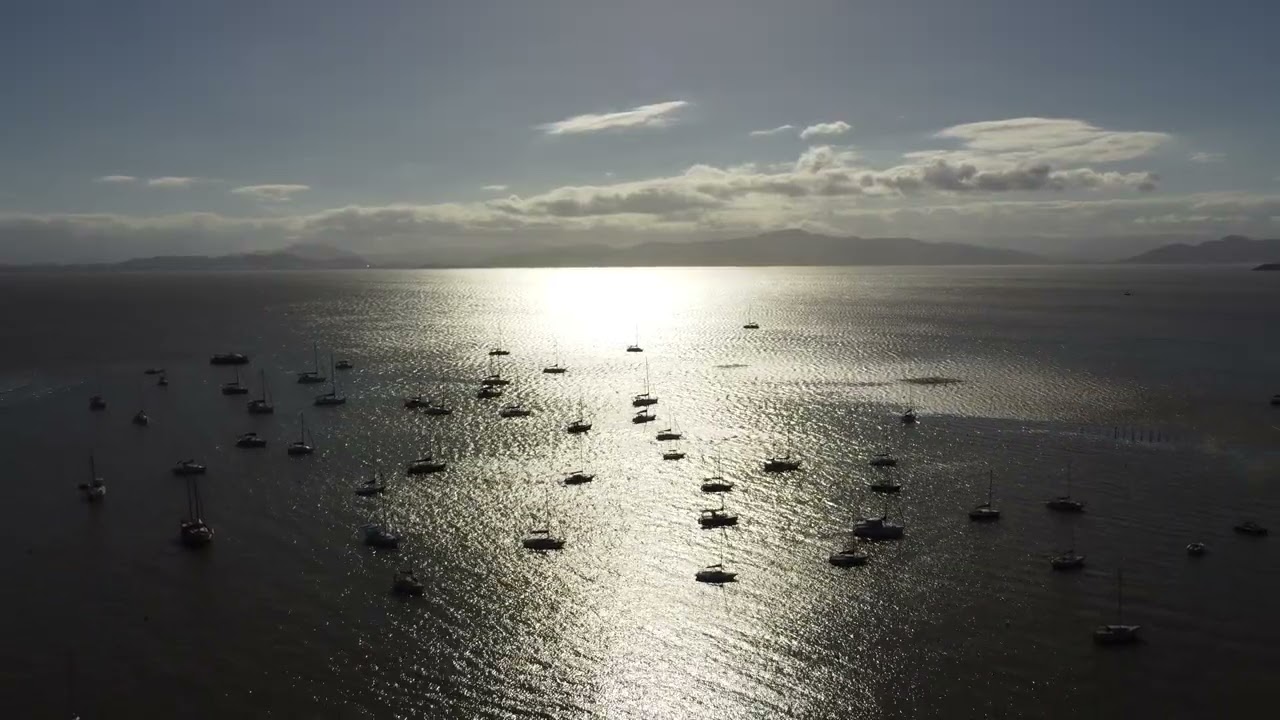 Description d'une vue a&eacute;rienne &agrave; Florian&oacute;polis