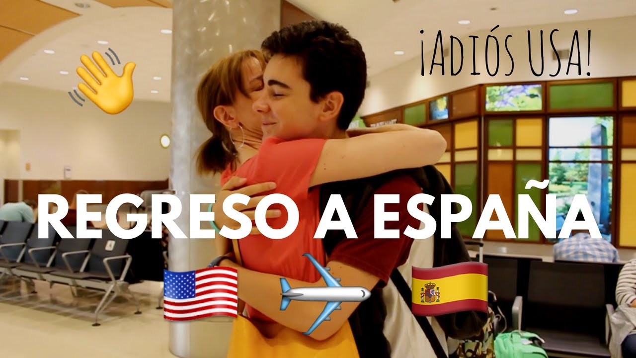 Viaje de vuelta a España y reencuentro con mis amigos #AdiósUSA | Martín Tena