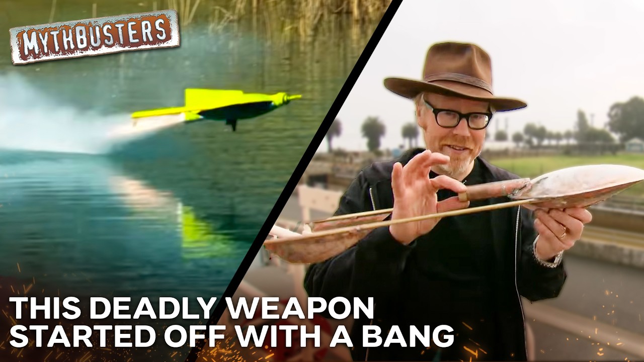 Did The World's First Torpedo Really Strike A Target From 800 Feet Away? | MythBusters