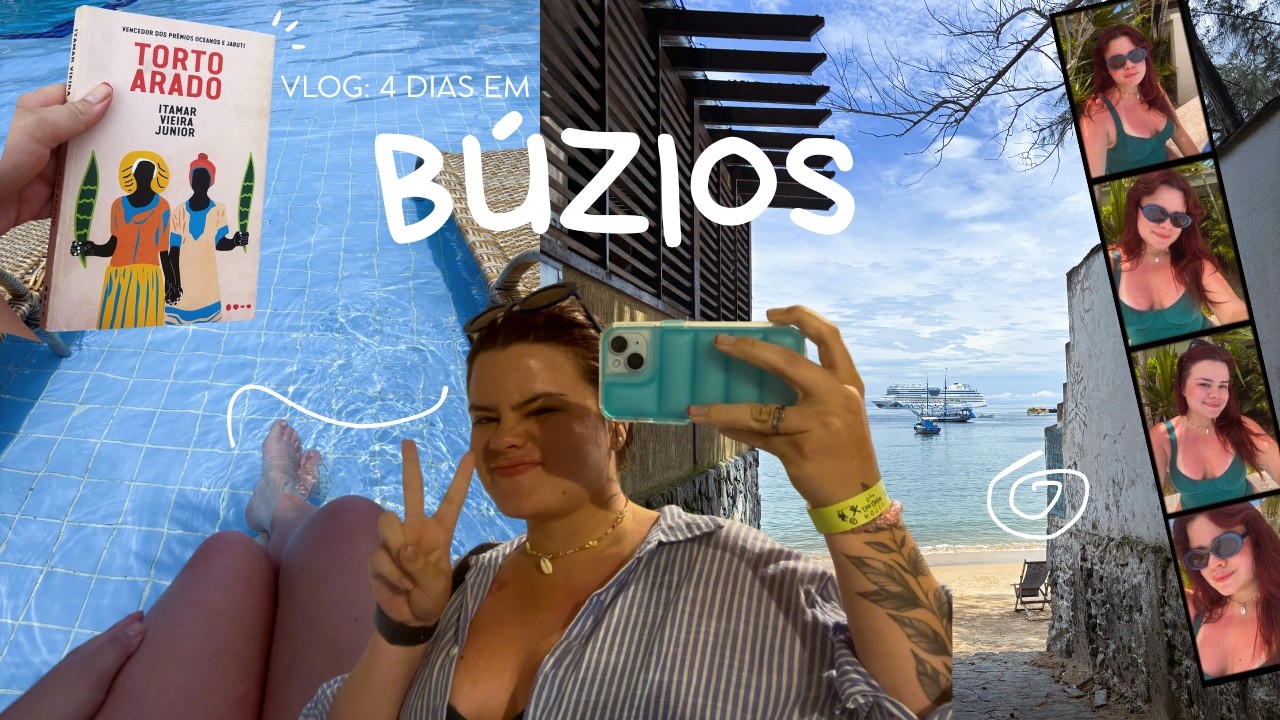 4 dias em búzios | vlog 🏖️