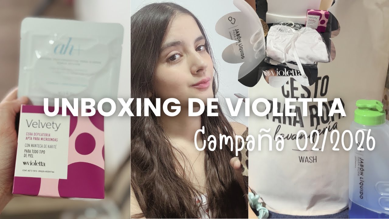 Unboxing de Violetta Cosméticos | Campaña 02 🇦🇷 |