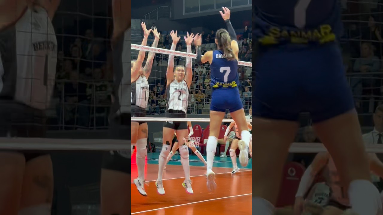👌🏼 HANDE BALADIN'DAN ŞIK PLASE #volleyball #handebaladın #fenerbah&ccedil;e #plase #rally