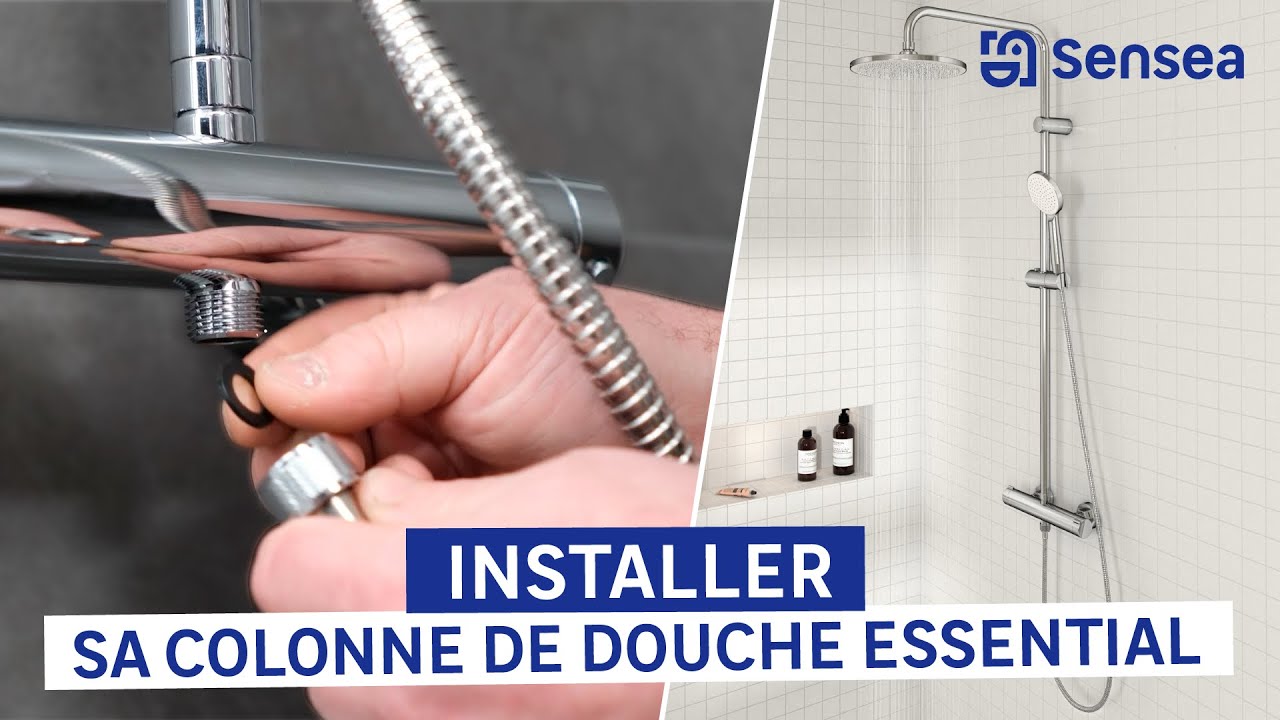 🛠 TUTO : Comment installer sa colonne de douche Essential thermostatique ?